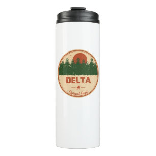 Nationalwald des Deltas Thermosbecher