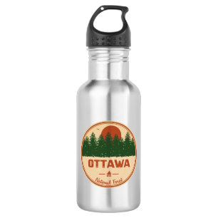 Nationalwald Ottawa Edelstahlflasche