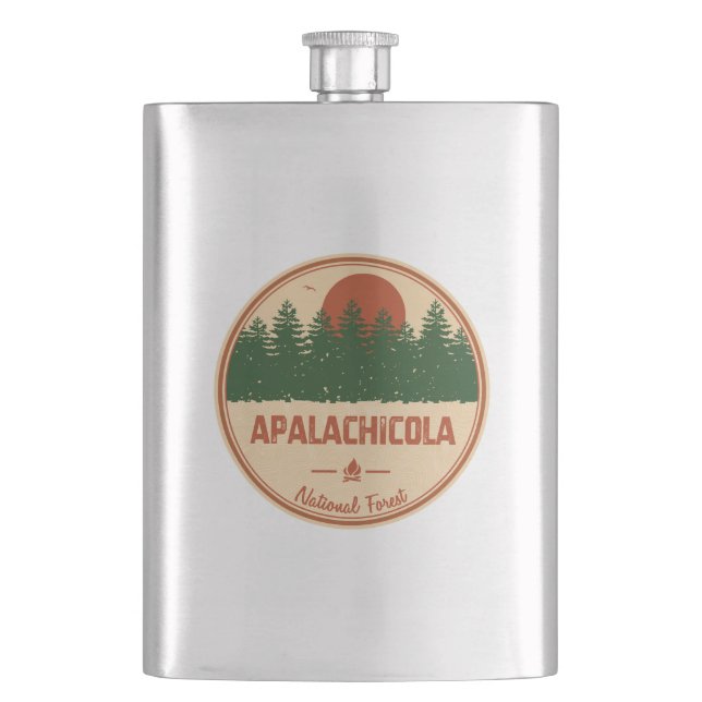Nationalwald von Apalachicola Flachmann (Vorderseite)