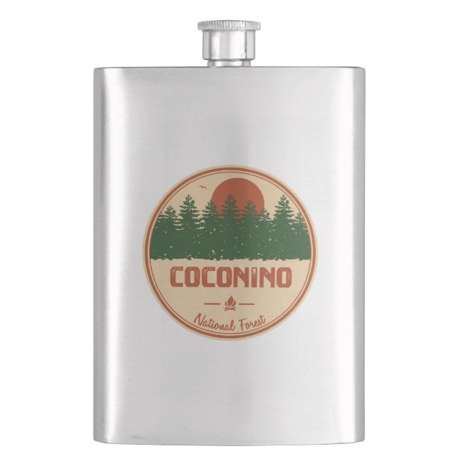 Nationalwald von Coconino Flachmann (Vorderseite)