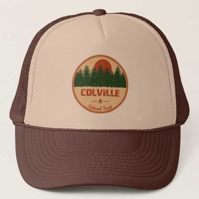 Nationalwald von Colville Truckerkappe (Vorderseite)