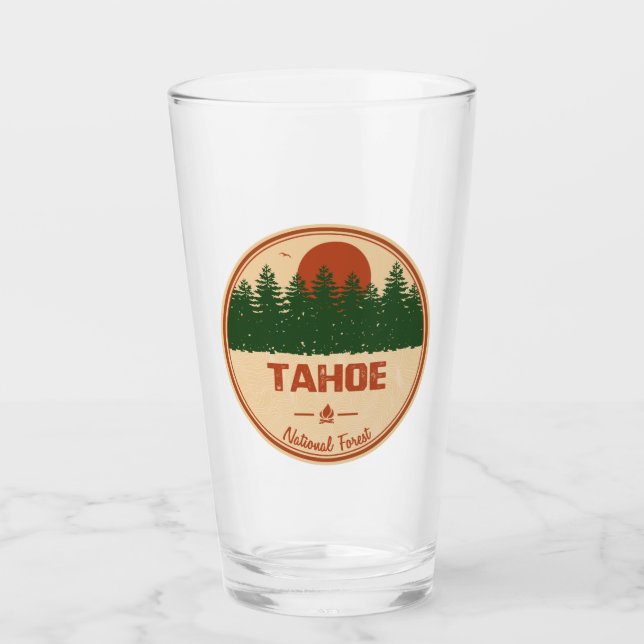 Nationalwald von Tahoe Glas (Vorderseite)