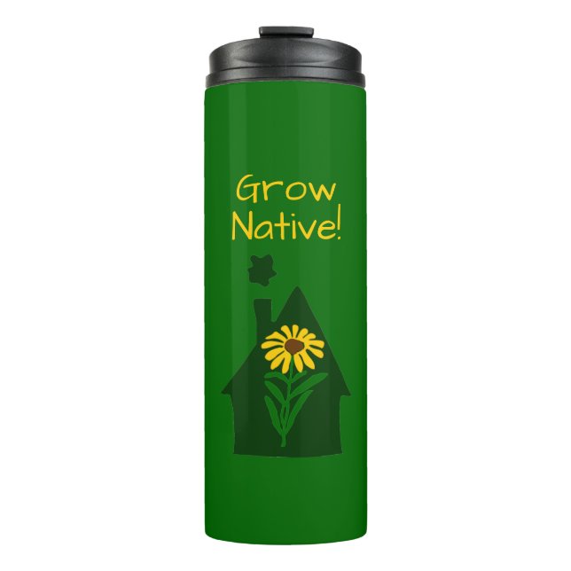 Nativ wachsen! thermosbecher (Vorderseite)
