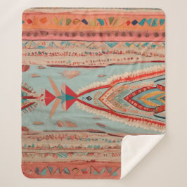 Native America Pattern Sherpadecke