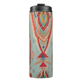 Native America Pattern Thermosbecher