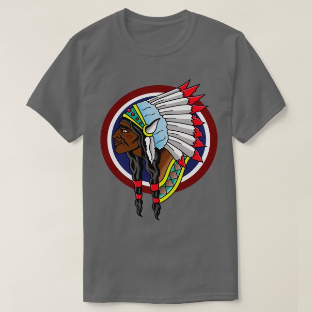 Native American Chief  (3) T-Shirt (Design vorne)
