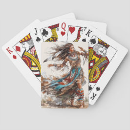 Native American Dancer Classic Playing Cards Spielkarten