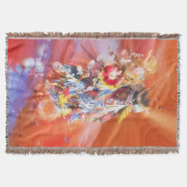 Native American DANCING WOLVES Decke