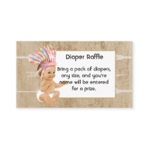 Native American Diaper Raffeleinlage