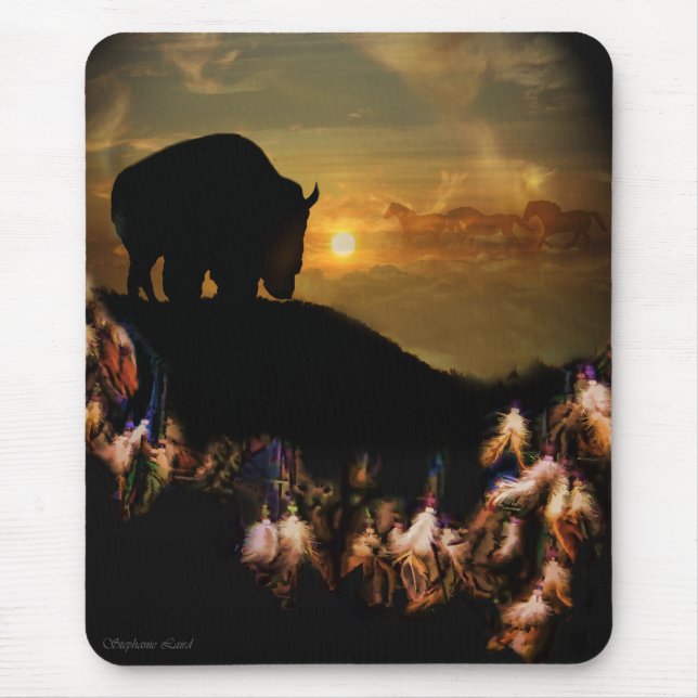 Native American Dream Catcher Mouse Pad Mousepad (Vorne)