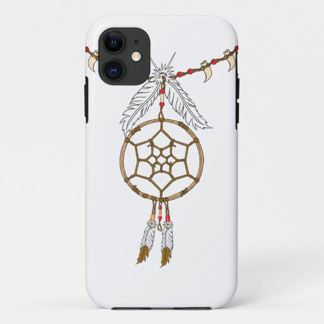 Native American Dreamcatcher Case-Mate iPhone Hülle (Rückseite)