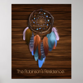 Native American Dreamcatcher Poster