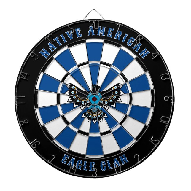 Native American Eagle Dart Board Dartscheibe (vorne)