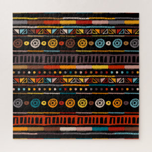 Native American Essenz: Ethnischer Vintage-Stil