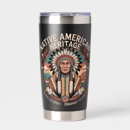Native american heritage thermobecher