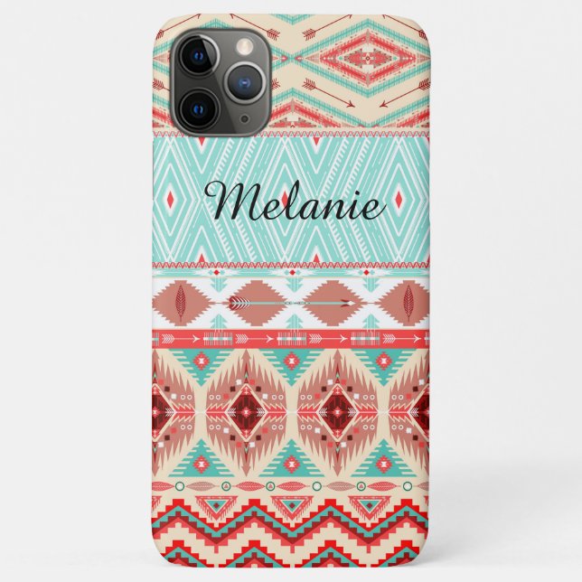 Native American iPhone 11 Pro Max Coque (Dos)