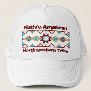 Native American Pattern Hat Truckerkappe