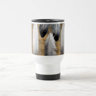 Native American Peace Feathers Designer Tasse