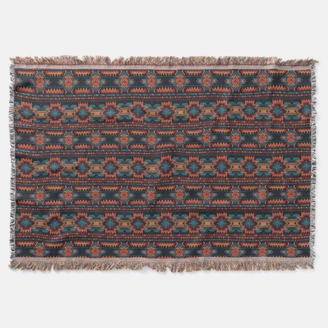 Native American Pendleton Throw Blanket Decke (Vorderseite)