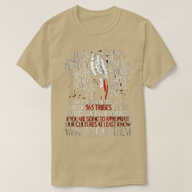 Native american s No DAPL  T-Shirt (Design vorne)