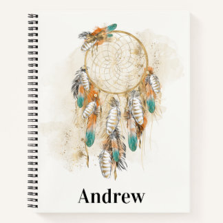 Native American Spiral Notebook Notizbuch