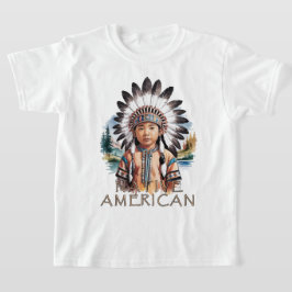 Native American Young Chief T-Shirt