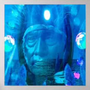 Native American Zauberer Poster