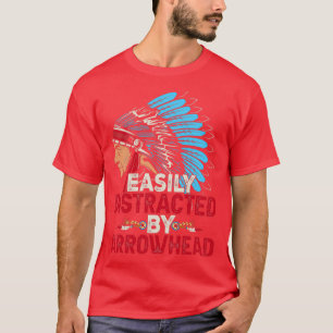 Native American Zitat leicht abgelenkt T-Shirt
