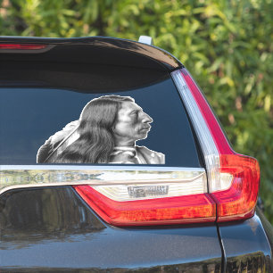 NATIVE AMERIKANER DIE CUT AUTO DECAL STICKER