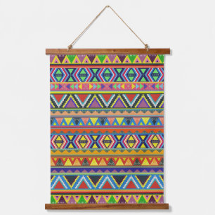 Native Amerikanische Ureinwohner Southwest Art Wal Wandteppich Mit Holzrahmen