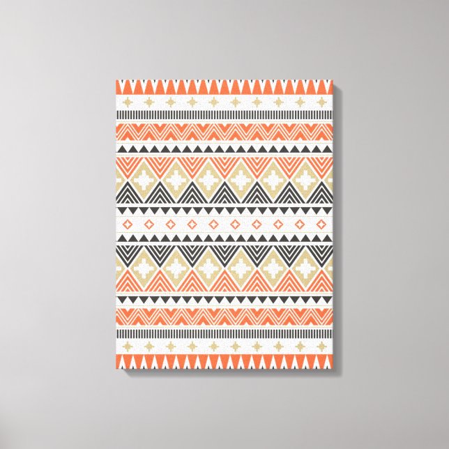 Native Amerikanische Ureinwohner Südwest Pattern Leinwanddruck (Vorderseite)