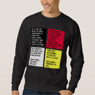 Native Amerikanische Ureinwohner Worte Kulturmediz Sweatshirt