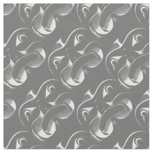 Native Art Fabric Haida Gestern und Heute Stoff