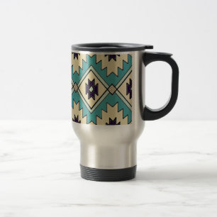 Native Chieftain Pattern Reisebecher