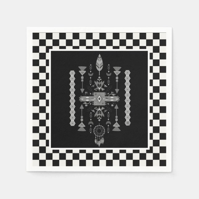 Native-Design-Servietten Serviette (Vorderseite)