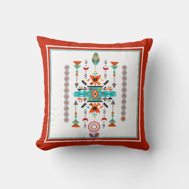 Native Design-Wurfkissen Kissen (Vorderseite)
