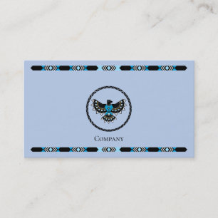 Native Eagle Business Card Visitenkarte