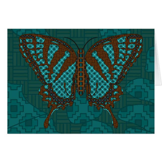 Native-Frack-Karte (Vorderseite (Horizontal))