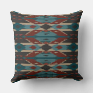Native Geometric Kissen