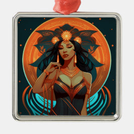 NATIVE INSPIRATION #2 ORNAMENT AUS METALL