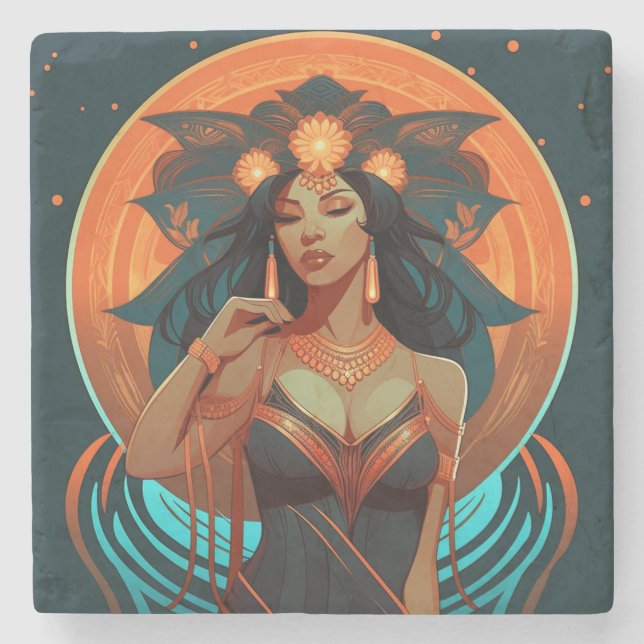 NATIVE INSPIRATION #2 STEINUNTERSETZER (Vorderseite)