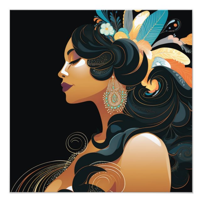 NATIVE INSPIRATION #3 FOTODRUCK (Vorne)