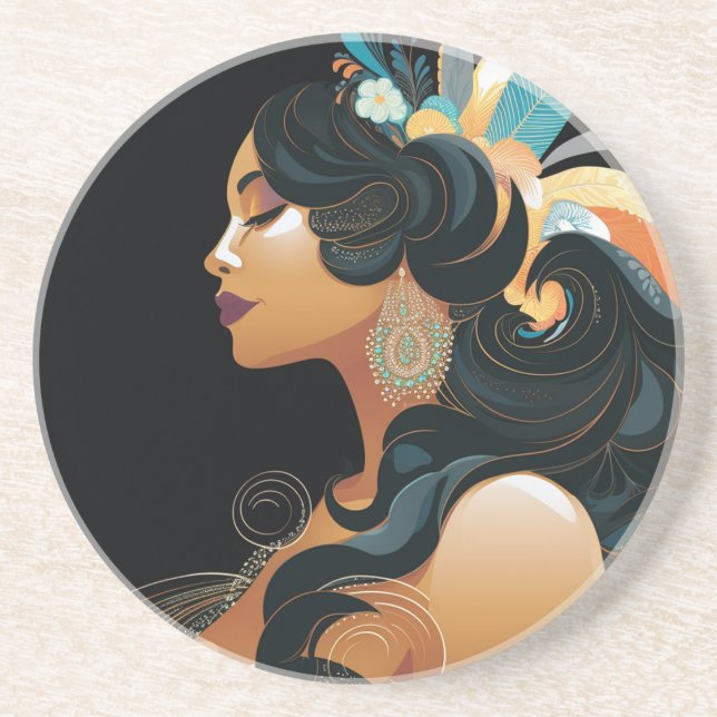 NATIVE INSPIRATION #3 GETRÄNKEUNTERSETZER (Vorne)