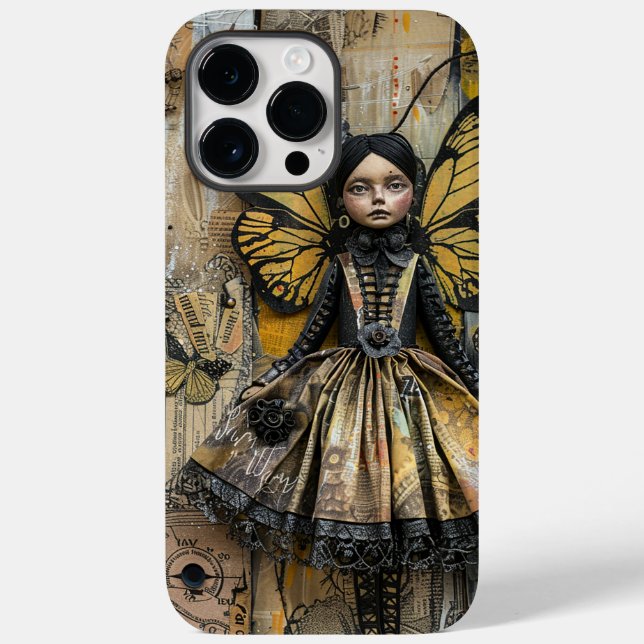 Native Maiden Fairy Decoupage Case-Mate iPhone 14 Pro Max Hülle (Rückseite)