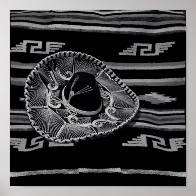 Native Mexican American Poster (Vorne)