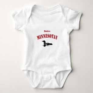 Native Minnesotan Baby Strampler