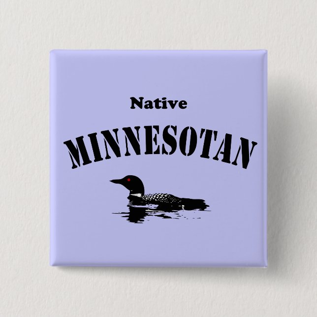 Native Minnesotan Button (Vorderseite)