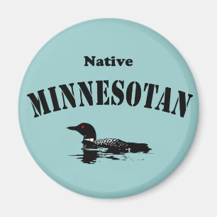 Native Minnesotan Magnet