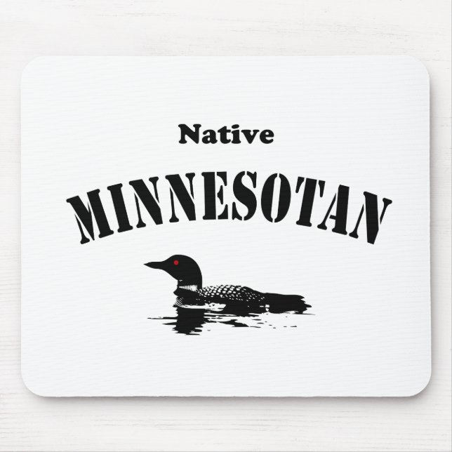 Native Minnesotan Mousepad (Vorne)
