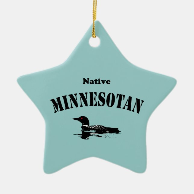 Native Minnesotan Ornament (Vorne)